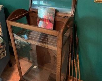 Vintage golf including hickory clubs, clothing, advertising, collectibles and more