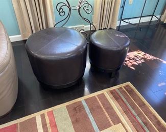 Accent Stools PRICE $30 large and $20 small