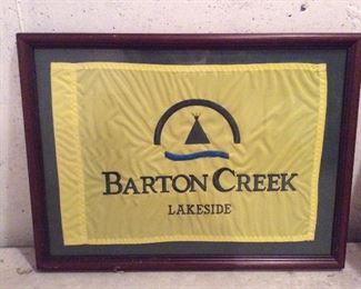 Barton Creek Pin Flag $40