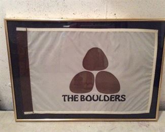 Boulders' Pin Flag $40