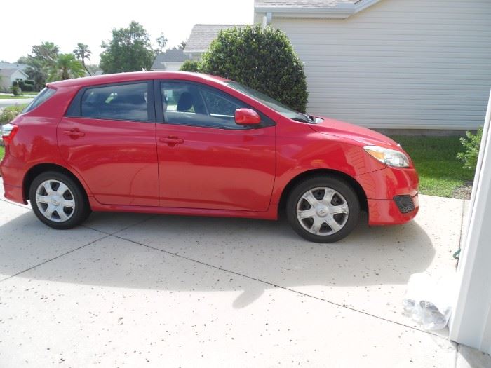 2010 Toyota Matrix .Mileage 79,316.  Black Interior.  Original Owner.  Asking Price $7,700