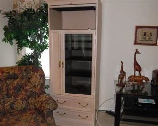 2nd Pier from Entertainment Unit.  Overhead Bridge in is the garage. Made by Hooker Furniture