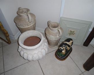 Pottery pieces