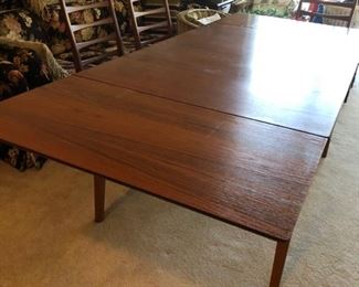 Dining Table and 6 chairs Svegards Made in Sweden - Danish Modern $1200