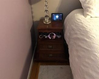 Lovely side tables with lamps