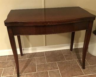 Antique game table