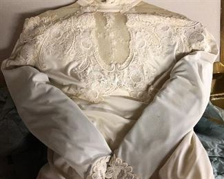 1970's wedding gown