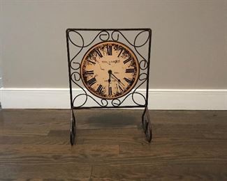 Rustic Table Clock