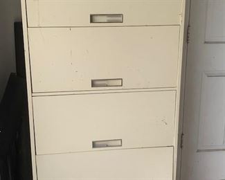 4-door file cabinet