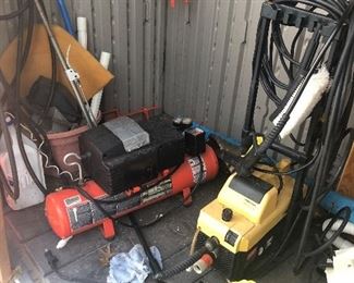 Air compressor and power washer