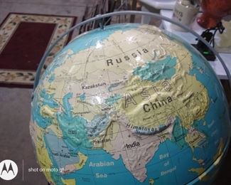 Raised Letters and Landscape may light up 