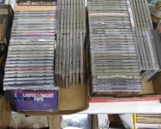 DVD and CD's All Genre's 4 for $1