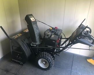 Beautiful snowblower, used only a couple times.