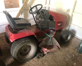 Toro riding mower