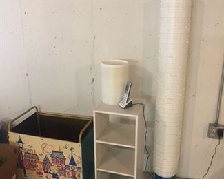 Storage shelf vintage toy box 