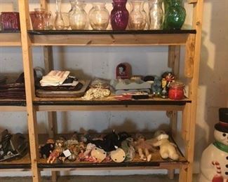 Vintage dolls vases