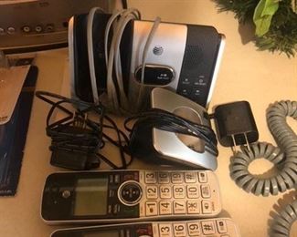 Cordless phone set 