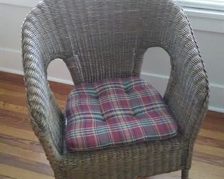 Wicker chair