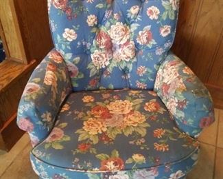 Floral chair