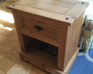 Rustic night stand