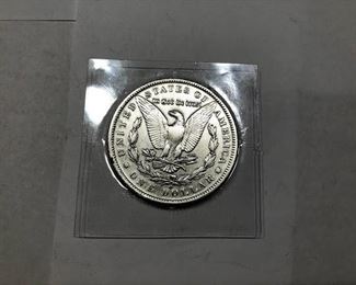 1890 Morgan Silver Dollar Coin