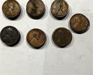 Pre War Wheat Penny Coins