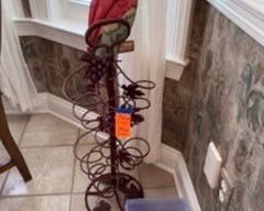 8- Parrot wine bottle holder $  39
