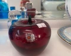 Blenko apple red $24 