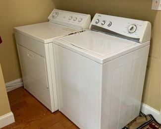 Amana Washer and Whirlpool Dryer