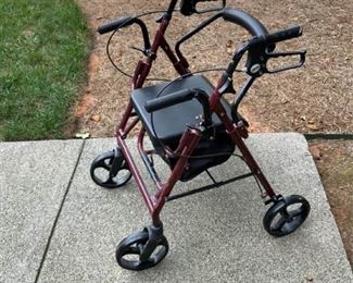 Convertible Walker to Wheelchair