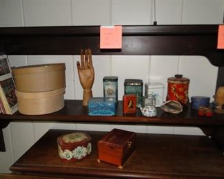 Vintage tins and more