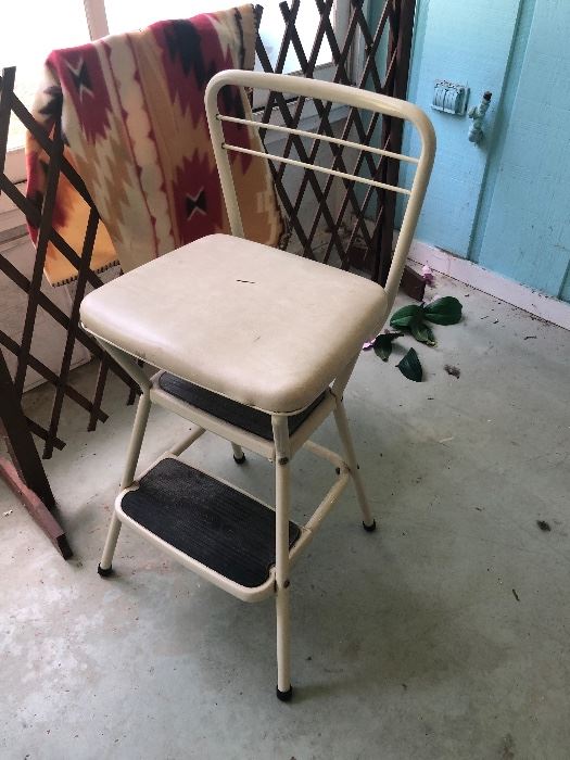Vintage step chair $25