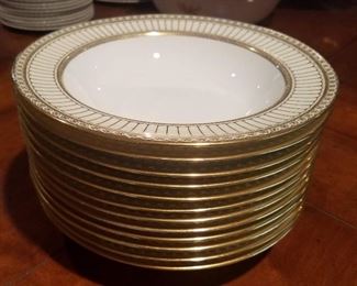 Fine Wedgwood china deep plates