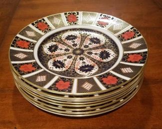 Royal Crown Derby dinner plates