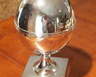 St James domed caviar serving dish