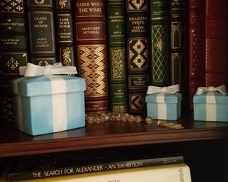 Tiffany porcelain boxes
