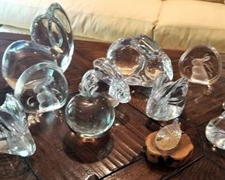 Orefors, Stueben, Baccarat...