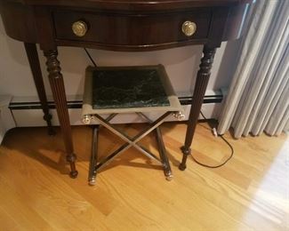 One of a pair footstools