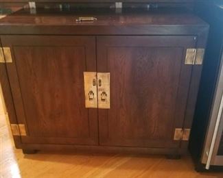 A pair of Chinese cabinets