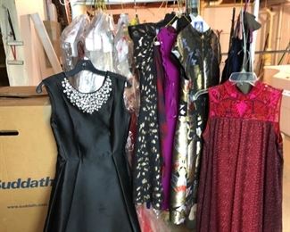 Women's clothing size most size small but some medium and large - dresses, tops, shorts, jackets, etc.