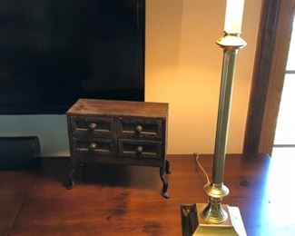 Small, unique jewelry chest