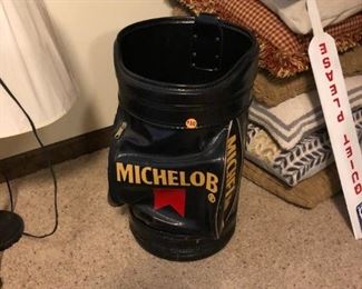 Michelob golf caddie