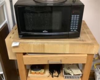 Cart microwave 