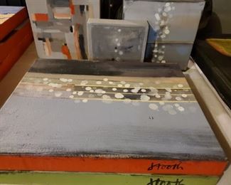 Original abstract paintings by Hudson Valley artist