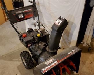 Yard Machines by MTD snow blower - $225