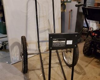 200lb capacity wood cart