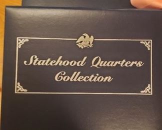 statehood quarters binders complete with quarters and history