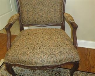 25% off $85 was $115  French Style Open Arm Chair

