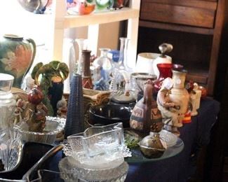 Crystal pottery Glassware smalls
Candy jars