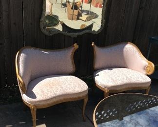 Fab pair of 40s chairs